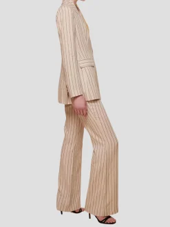 Abigail Linen Flared Pant