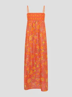 Alvita Strappy Bodice Maxi Dress