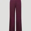 Amalfi Pants in Bordeaux