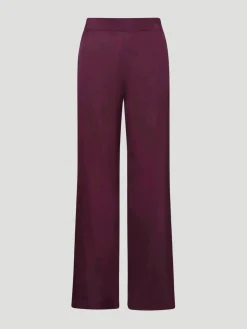 Amalfi Pants in Bordeaux