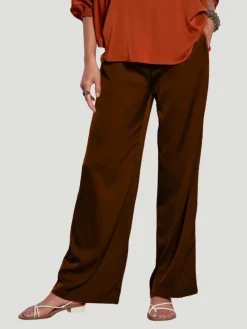 Amalfi Pants in Bordeaux