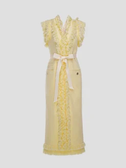 Arlo Dress in Yellow