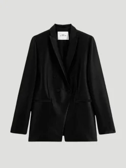 Black Bianca Tuxedo Jacket