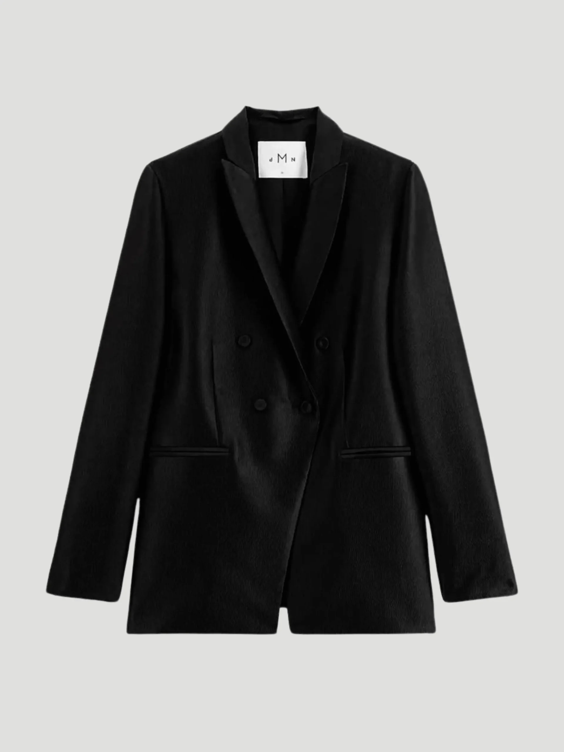 Black Bianca Tuxedo Jacket