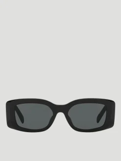 Black Maxi Triomphe Acetate Sunglasses
