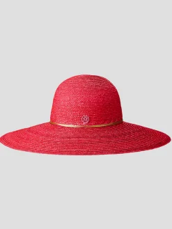 Blanche Red Straw Hat