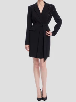 Blazer Mini Dress in Black