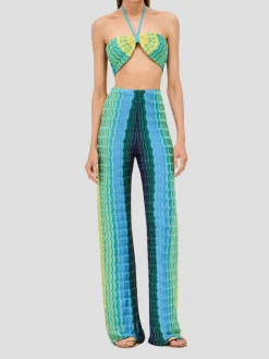 Blue Multi Belgium Pants