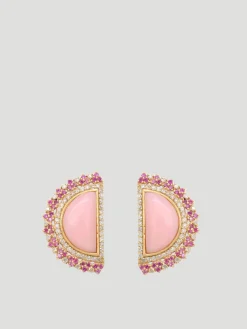 Blush Dome Earrings