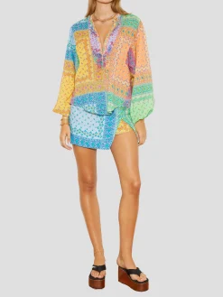 Bon Bon Split Mini Skirt