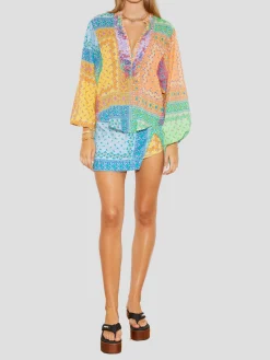 Bon Bon Split Mini Skirt