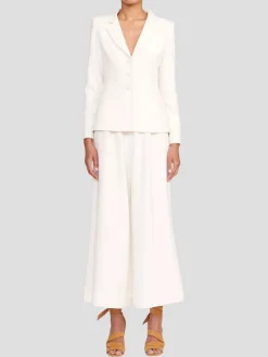Carson Ivory Single Breasted Blazer