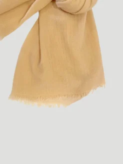Cassia Quadra Tan Cashmere Scarf