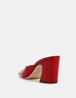 Chester Mule in Red and Orange