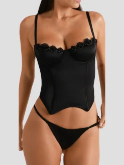 Chouchou Bustier in Black