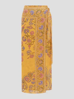 Darjeeling Wrap Maxi Skirt