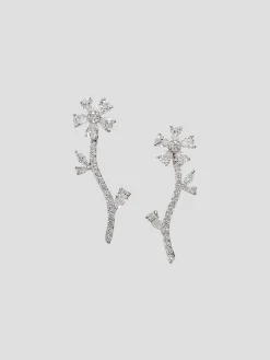 Diamond Marguerite Earrings
