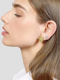 Diamond Marguerite Earrings