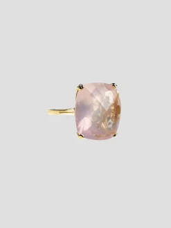 Dolce Vita Ring Rose Quartz