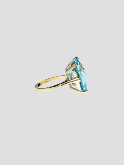 Dolce Vita Ring Topas Sky Blue
