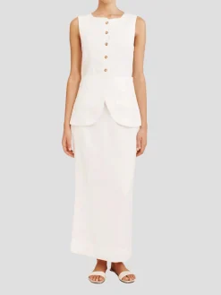 Emma Vest in Ivory