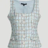 Georgia Tweed Tailored Vest