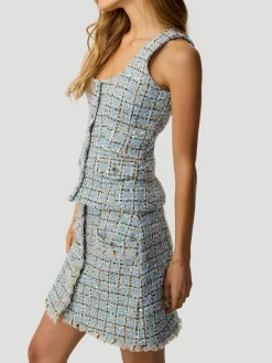 Georgia Tweed Tailored Vest