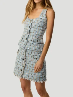 Georgia Tweed Tailored Vest