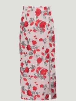 Gia Floral Print Pencil Skirt