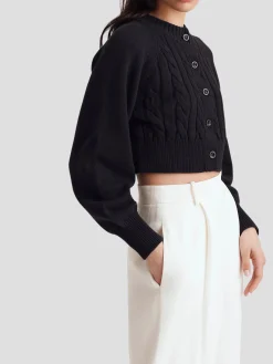 Hailey Wide Leg Trouser in White