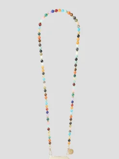 Harper 47" Multi Bead Phone Chain
