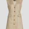 Hayden Strong Shoulder Vest Dress
