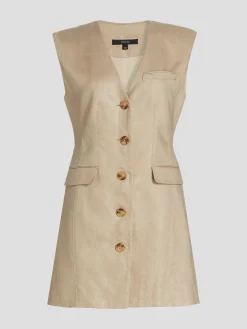 Hayden Strong Shoulder Vest Dress