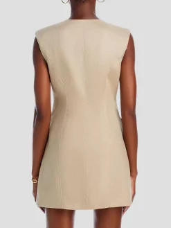 Hayden Strong Shoulder Vest Dress