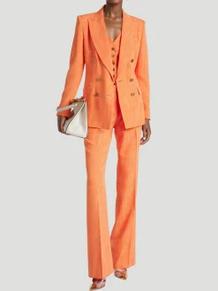 High-Rise Straight Leg Pants