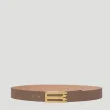 Jumbo Frame Belt in Khaki