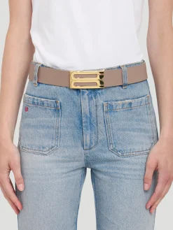 Jumbo Frame Belt in Khaki