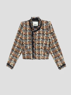 Kerry Tweed Crop Jacket