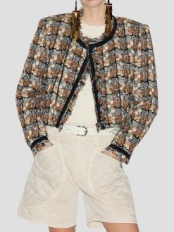 Kerry Tweed Crop Jacket