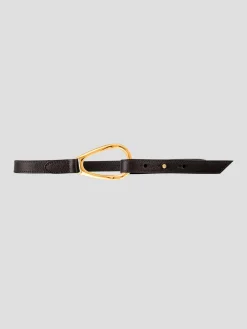 L'Adorable Calf Leather Belt in Black