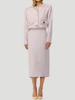 Leilani Tweed Pencil Skirt