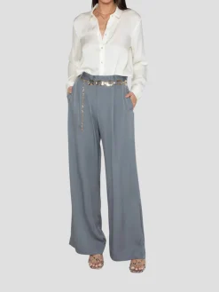 Mayfair Pant in Deep Ocean Blue