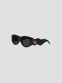 Memphis Wave Sunglasses in Black
