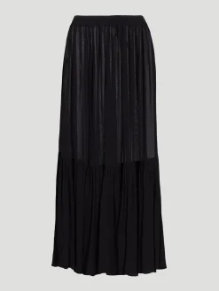 Michael Kors Collection Tiered Ruffle Maxi Skirt
