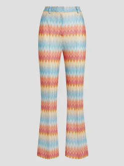 Multicolor Zig-Zag Pant