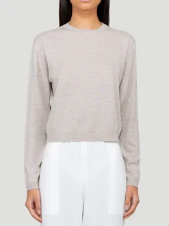 Oatmeal James Classic Crewneck