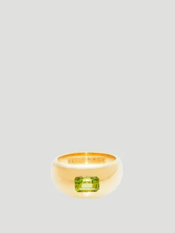 Peridot Bubble Ring
