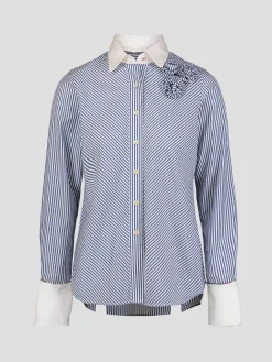 Priscilla Long Sleeve Woven Shirt