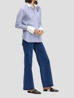 Priscilla Long Sleeve Woven Shirt