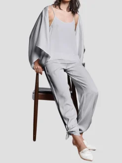 Roma Cape in Silver Lining